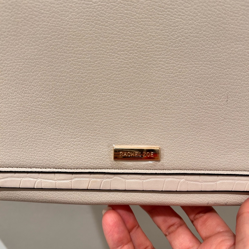 RACHEL ZOE Elegant Cream Crossbody Bag.
 NEW!!!!